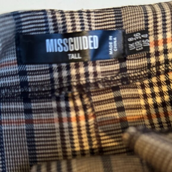 Checkered pleated pants, wide leg - Picture 5 of 5